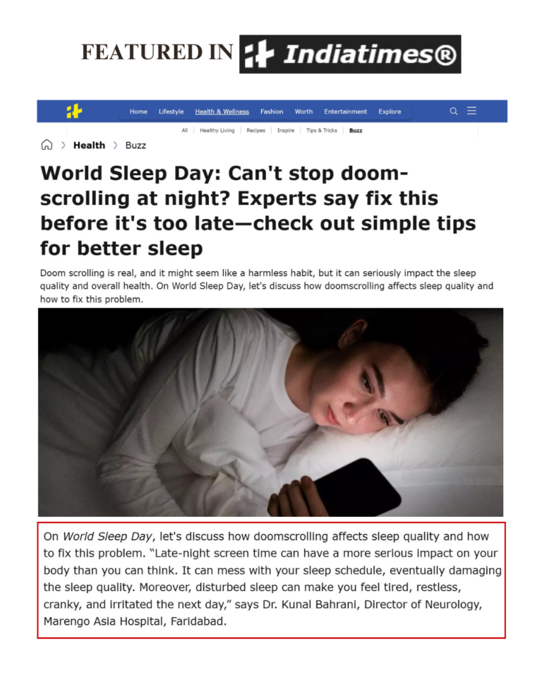 Doomscrolling at Night? Your Sleep Might Be Paying the Price - Dr Kunal Bahrani