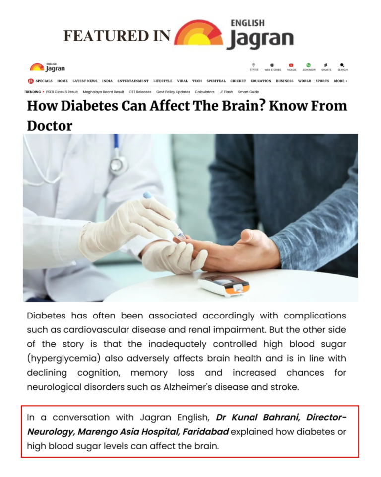 How Diabetes Can Affect the Brain - Dr Kunal Bahrani