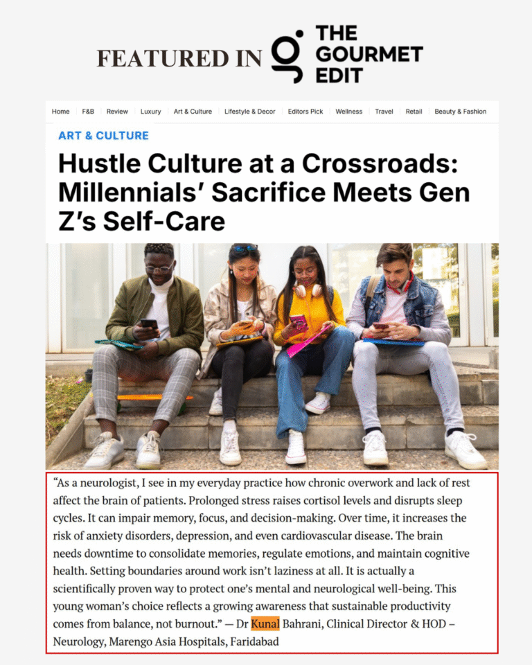 Hustle Culture at a Crossroads Millennials’ Sacrifice Meets Gen Z’s Self-Care - Dr Kunal Bahrani