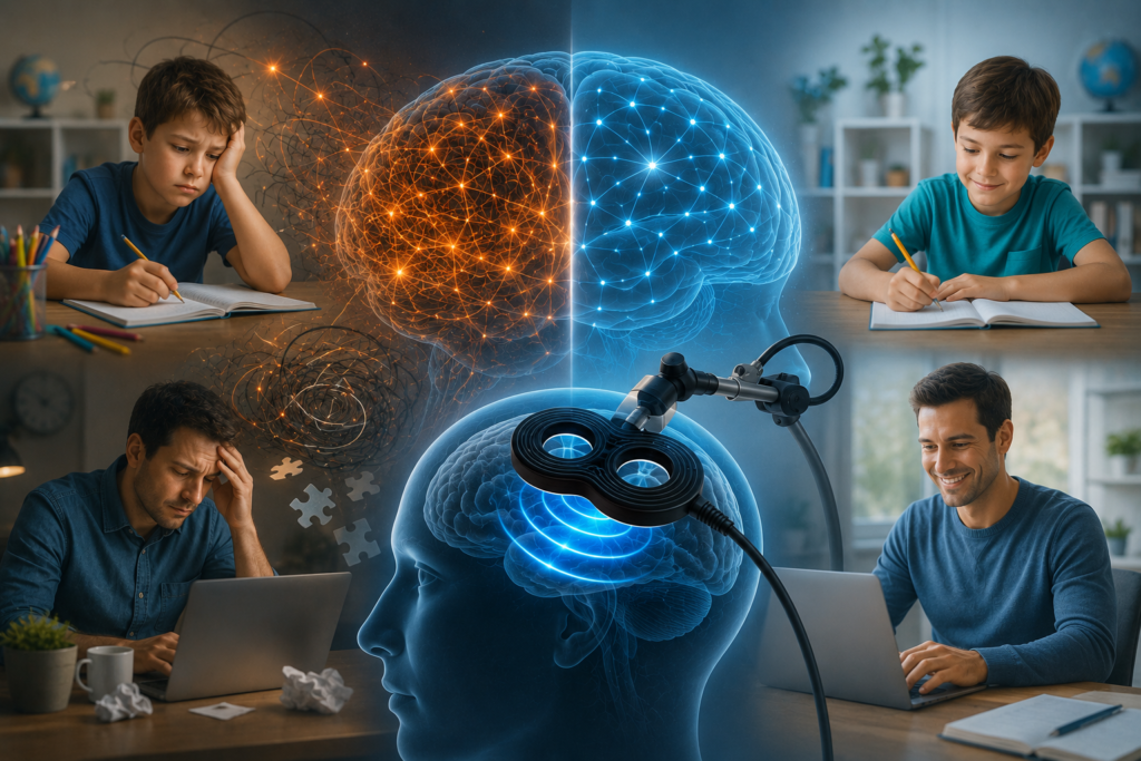 ADHD and rTMS — A Non-Drug Option for Children and Adults