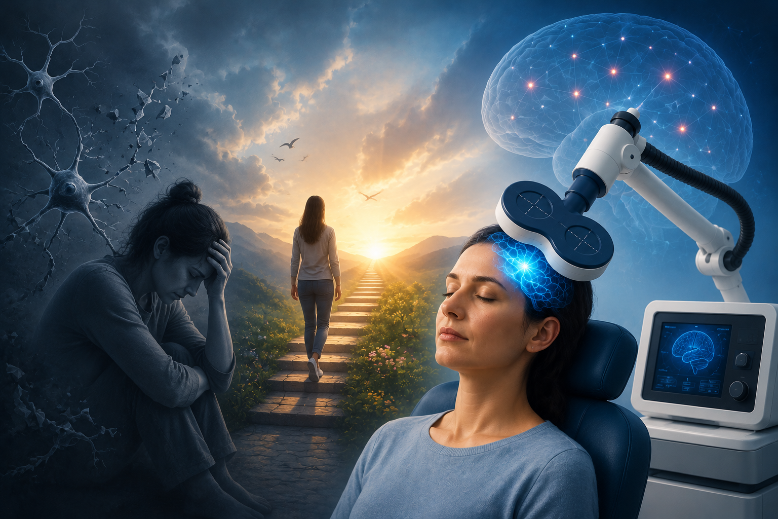 Beyond Antidepressants — How rTMS Is Reshaping Treatment-Resistant Depression
