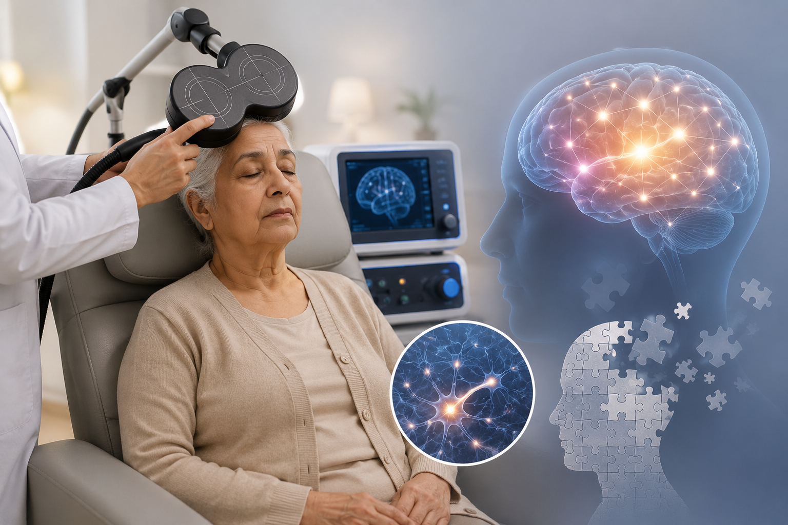 rTMS and Dementia — Slowing Cognitive Decline When the Brain Needs a Signal